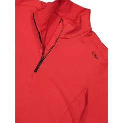 Herren Fleecepullover aus Grid Tech mit Stehkragen><noscript><img width=