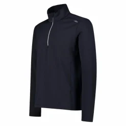 Herren Fleecepullover aus Grid Tech mit Stehkragen><noscript><img width=