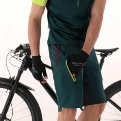 Herren Freebike-Hose mit abnehmbarem Mesh-Innenfutter und Sitzpolster><noscript><img width=