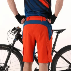 Herren Freebike-Hose mit abnehmbarem Mesh-Innenfutter und Sitzpolster><noscript><img width=
