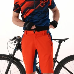 Herren Freebike-Hose mit abnehmbarem Mesh-Innenfutter und Sitzpolster><noscript><img width=