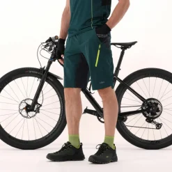 Herren Freebike-Hose mit abnehmbarem Mesh-Innenfutter und Sitzpolster><noscript><img width=