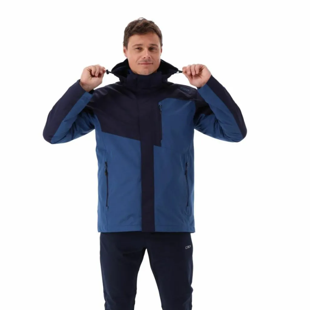 Herren 3-in-1-Jacke mit herausnehmbarem Innenfleece>CMP Outlet