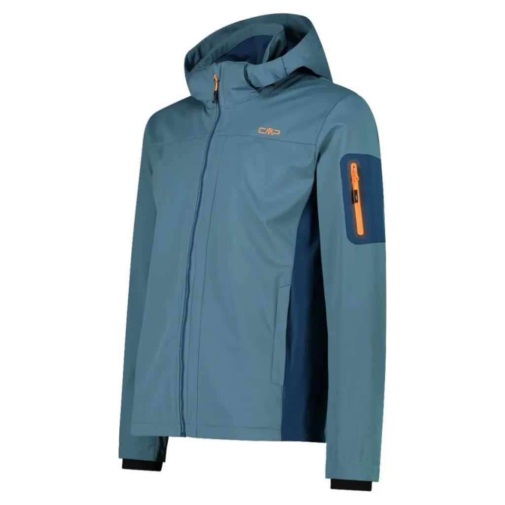 Herren Jacke aus Light Softshell mit abnehmbarer Kapuze>CMP Outlet