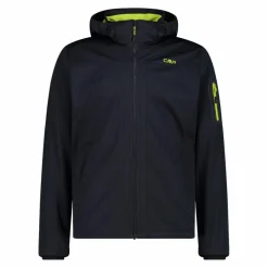 Herren Jacke aus Light Softshell mit abnehmbarer Kapuze><noscript><img width=