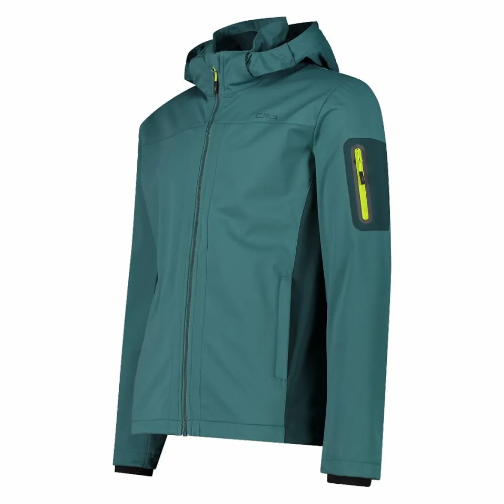 Herren Jacke aus Light Softshell mit abnehmbarer Kapuze>CMP Outlet