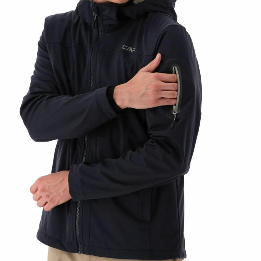 Herren Jacke aus Light Softshell mit abnehmbarer Kapuze>CMP Outlet