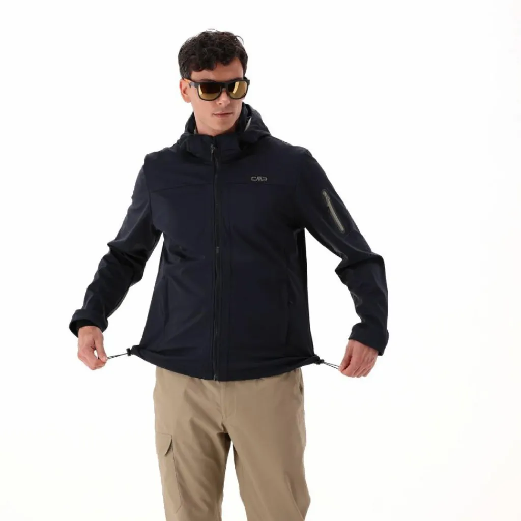 Herren Jacke aus Light Softshell mit abnehmbarer Kapuze>CMP Outlet