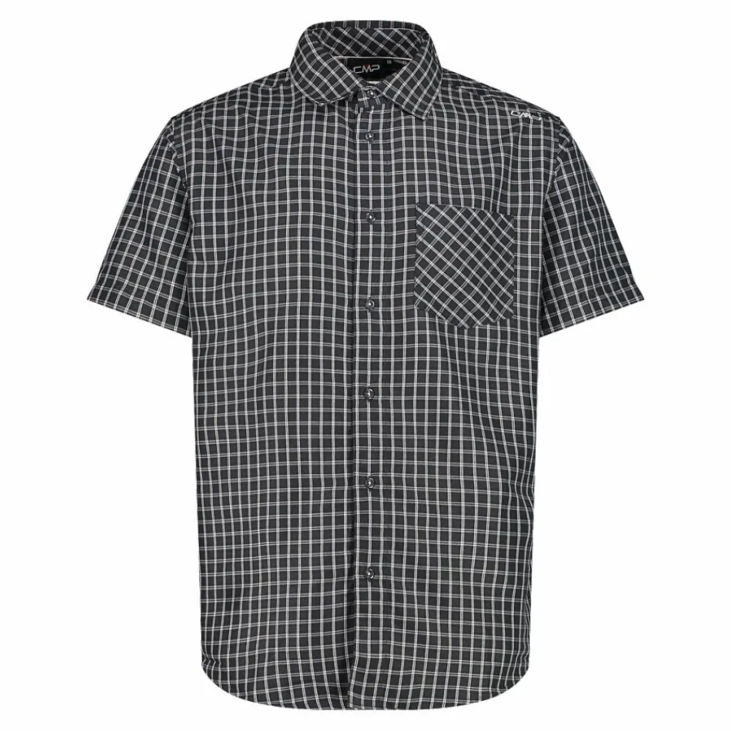 Herren Kurzarm-Hemd mit Karomuster>CMP New