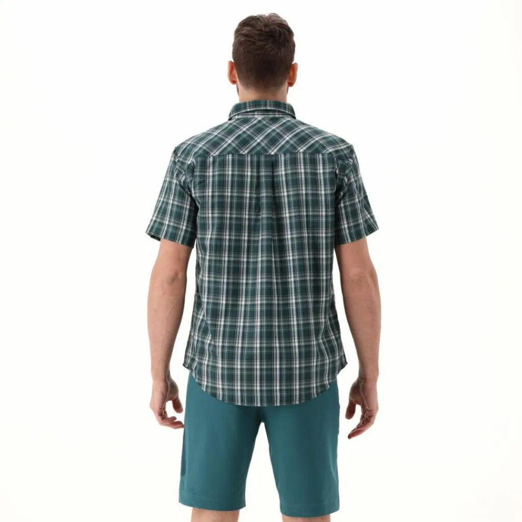 Herren Kurzarm-Hemd mit Karomuster>CMP New