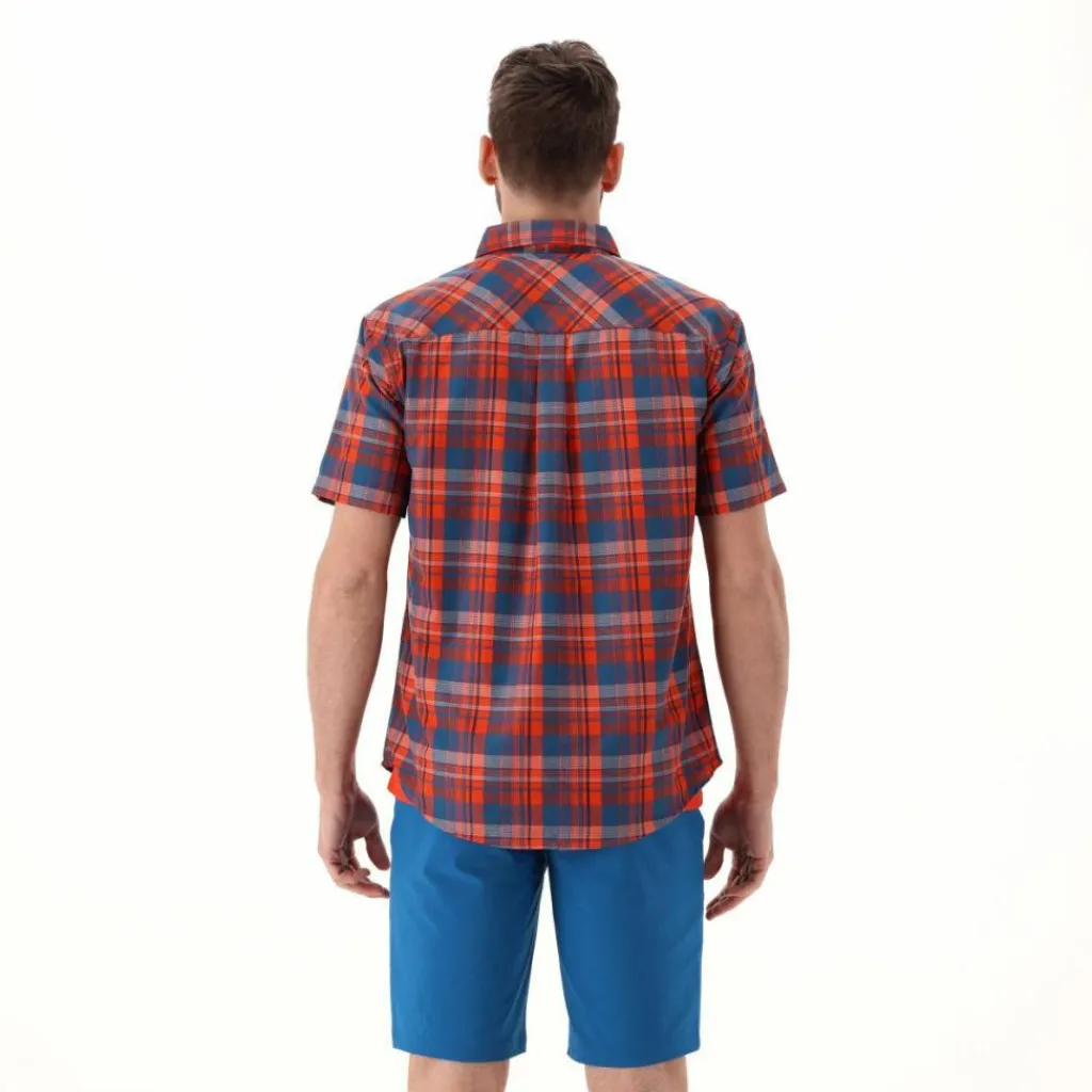 Herren Kurzarm-Hemd mit Karomuster>CMP New