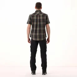 Herren Kurzarm-Hemd mit Karomuster><noscript><img width=