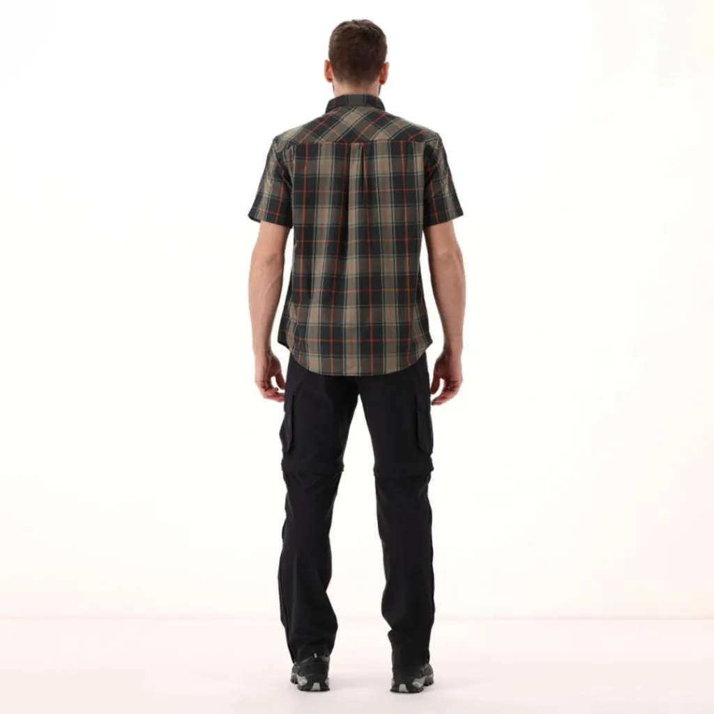 Herren Kurzarm-Hemd mit Karomuster>CMP New