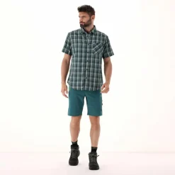 Herren Kurzarm-Hemd mit Karomuster><noscript><img width=