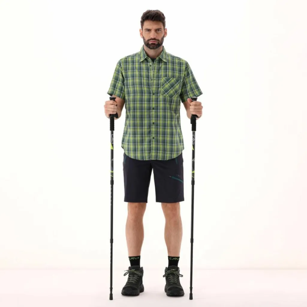 Herren Kurzarm-Hemd mit Karomuster>CMP New