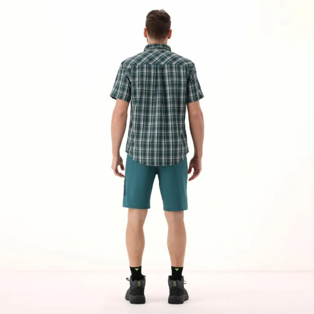 Herren Kurzarm-Hemd mit Karomuster>CMP New