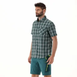 Herren Kurzarm-Hemd mit Karomuster><noscript><img width=