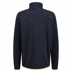 Herren Melange Arctic Fleece Rollkragenjacke mit halbem Reißverschluss><noscript><img width=