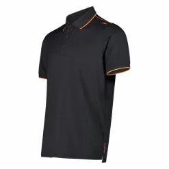 Herren Polohemd aus stretch polyester und Modal><noscript><img width=