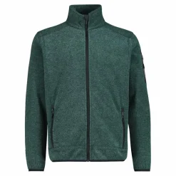 Herren schweres Fleecejacke Knit-Tech Meliert>CMP New