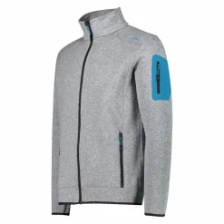 Herren schweres Fleecejacke Knit-Tech Meliert><noscript><img width=