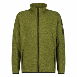 Herren schweres Fleecejacke Knit-Tech Meliert><noscript><img width=