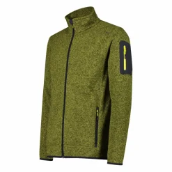 Herren schweres Fleecejacke Knit-Tech Meliert><noscript><img width=