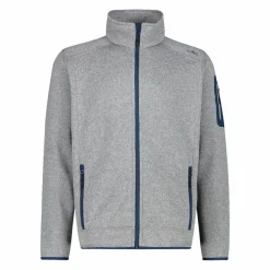 Herren schweres Fleecejacke Knit-Tech Meliert><noscript><img width=