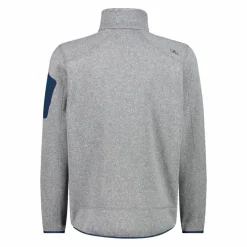 Herren schweres Fleecejacke Knit-Tech Meliert><noscript><img width=