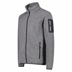 Herren schweres Fleecejacke Knit-Tech Meliert><noscript><img width=