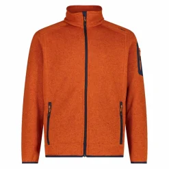 Herren schweres Fleecejacke Knit-Tech Meliert><noscript><img width=