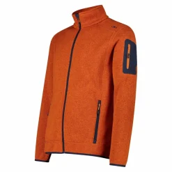 Herren schweres Fleecejacke Knit-Tech Meliert><noscript><img width=