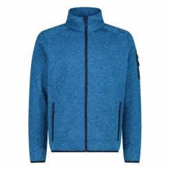 Herren schweres Fleecejacke Knit-Tech Meliert><noscript><img width=