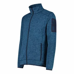 Herren schweres Fleecejacke Knit-Tech Meliert><noscript><img width=