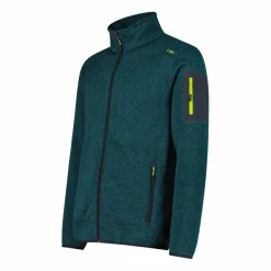 Herren schweres Fleecejacke Knit-Tech Meliert><noscript><img width=