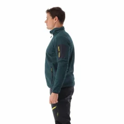 Herren schweres Fleecejacke Knit-Tech Meliert><noscript><img width=