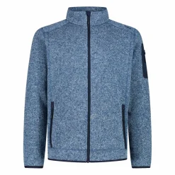 Herren schweres Fleecejacke Knit-Tech Meliert><noscript><img width=