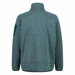 Herren schweres Fleecejacke Knit-Tech Meliert><noscript><img width=