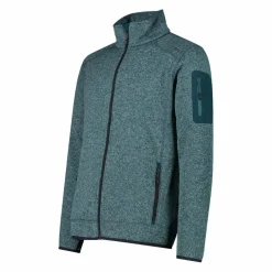 Herren schweres Fleecejacke Knit-Tech Meliert><noscript><img width=