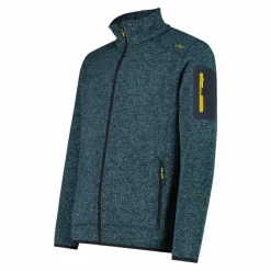 Herren schweres Fleecejacke Knit-Tech Meliert><noscript><img width=