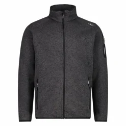 Herren schweres Fleecejacke Knit-Tech Meliert><noscript><img width=