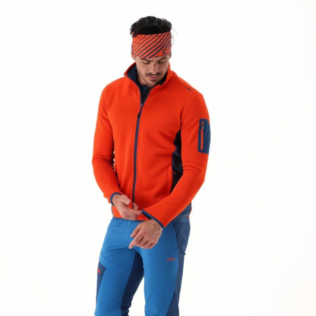 Herren Unlimitech Fleece mit durchgehendem Reißverschluss>CMP Clearance