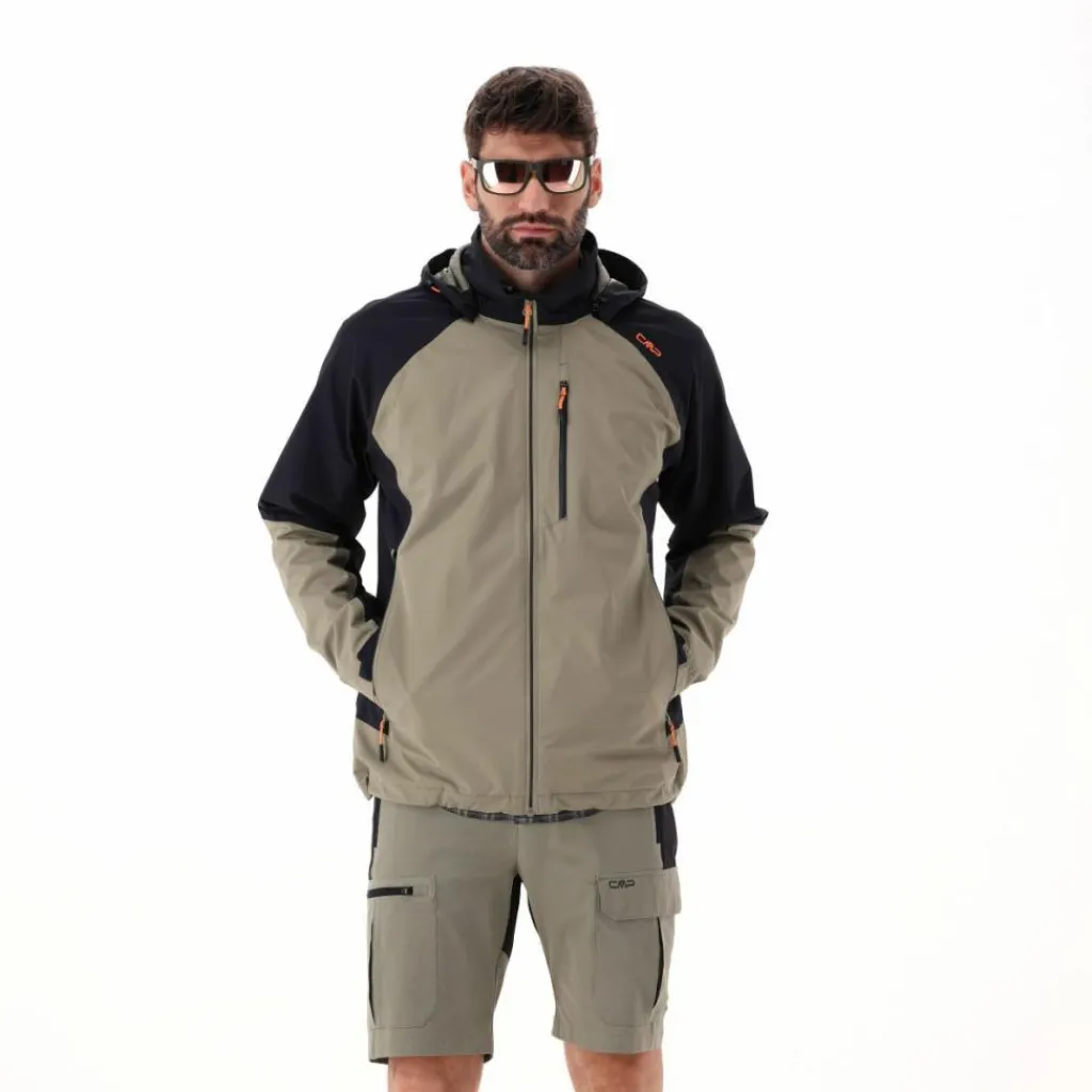 Herren wasserdichte Ripstop-Jacke>CMP Outlet