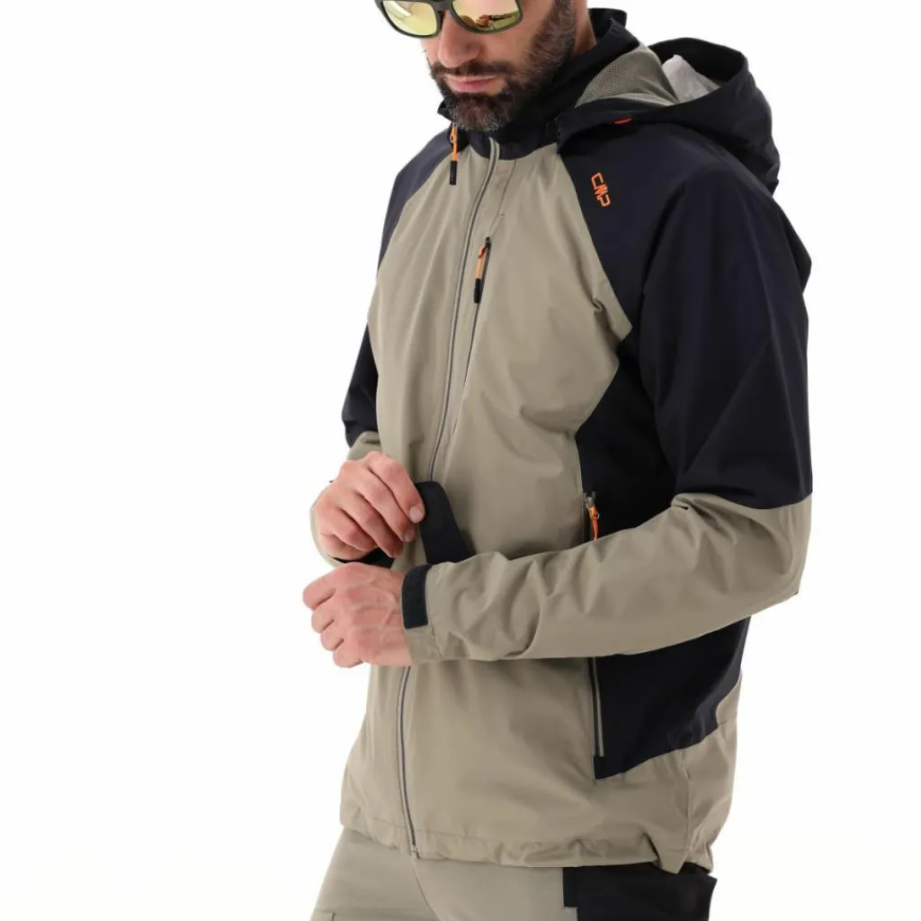 Herren wasserdichte Ripstop-Jacke>CMP Outlet