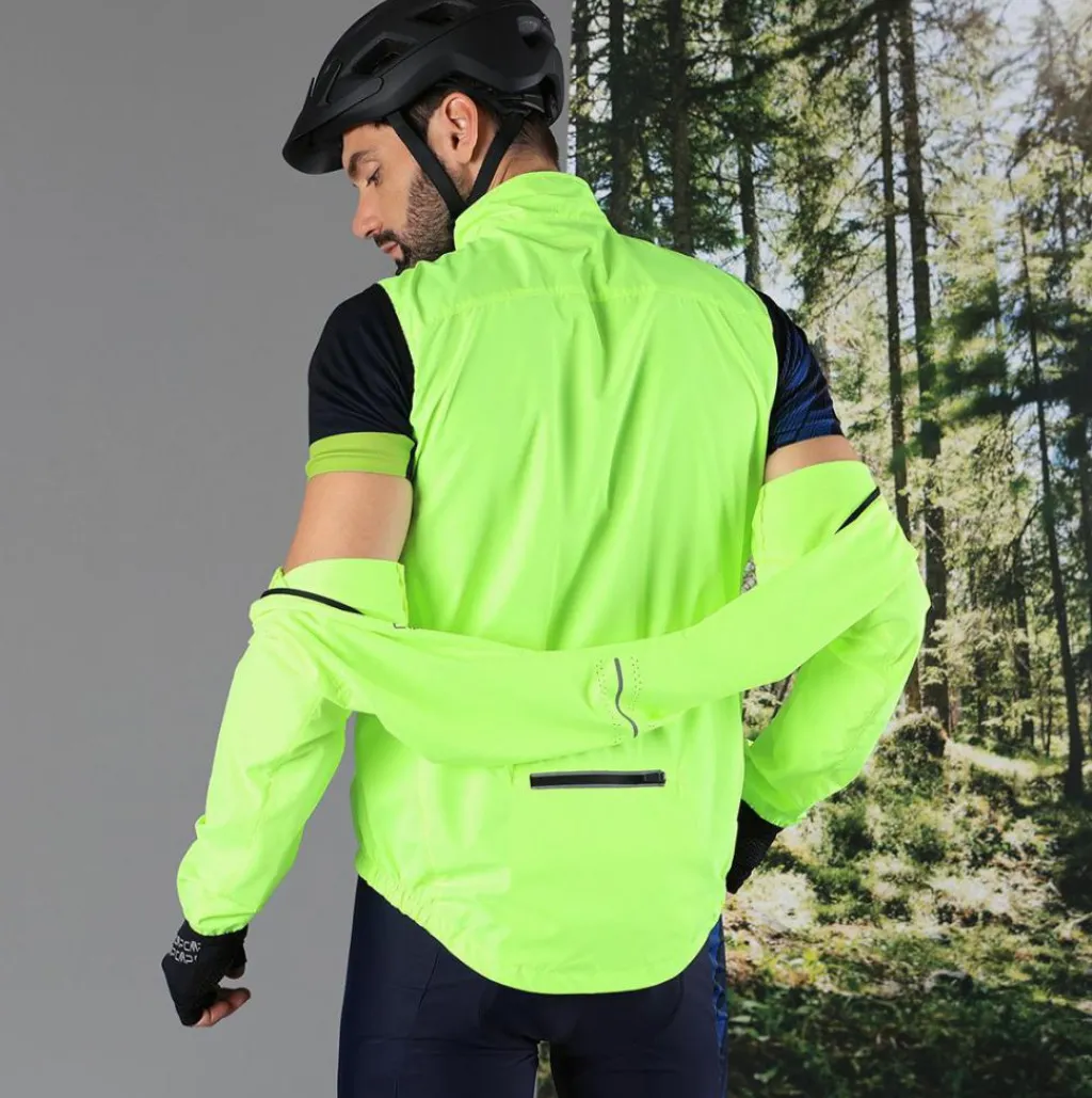 Herren Windschutzjacke mit abnehmbaren Ärmeln>CMP Sale