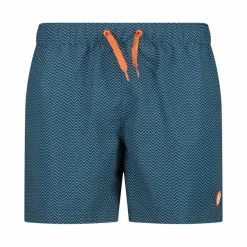 Herren-Badeshorts mit geometrischem Muster>CMP Hot