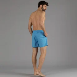 Herren-Badeshorts mit geometrischem Muster><noscript><img width=