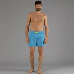 Herren-Badeshorts mit geometrischem Muster><noscript><img width=
