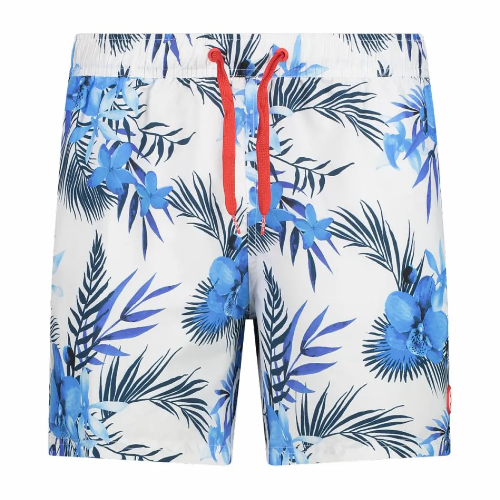 Herren-Boxer-Badeanzug mit tropische Fantasie>CMP Hot