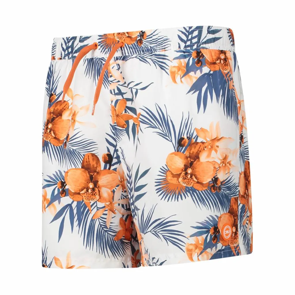 Herren-Boxer-Badeanzug mit tropische Fantasie>CMP Hot